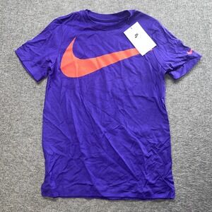 Boys The Nike Tee size XL purple‎ 100% cotton Size Small NWT